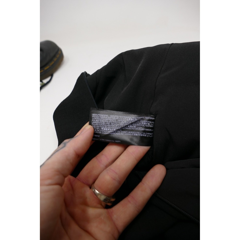 NWT‎ C/MEO Collective Black MIDI Dress Sleeveless Cocktail Party Side Slit M - Picture 10 of 16